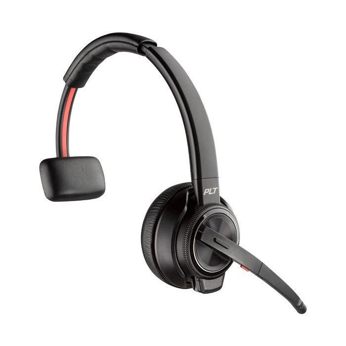 HP Poly Savi 8210-M Auriculares DECT Mono para Oficina con Cancelación de Ruido y Limitación de Conversación Cercana