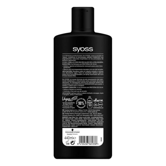 Syoss Rizos Pro Champú Cabello Ondas O Rizos 1 Syoss Rizos Pro Champú Cabello Ondas O Rizos 1