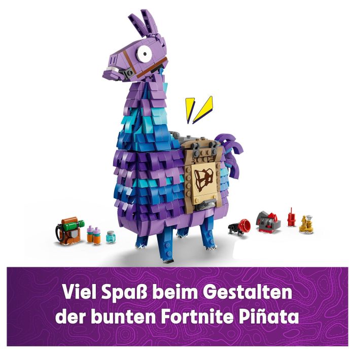 Lego Fortnite 77071 Llama de Suministros Minifigura Inspirada en el Videojuego para Adolescentes