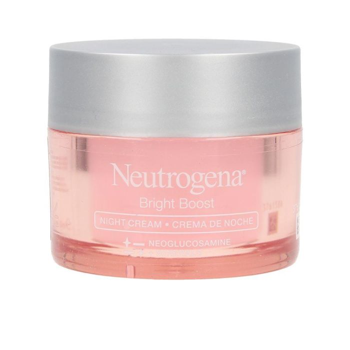 Neutrogena BRIGHT BOOST Crema Noche 50 ml - Tratamiento Facial Hidratante Antiarrugas Antiedad