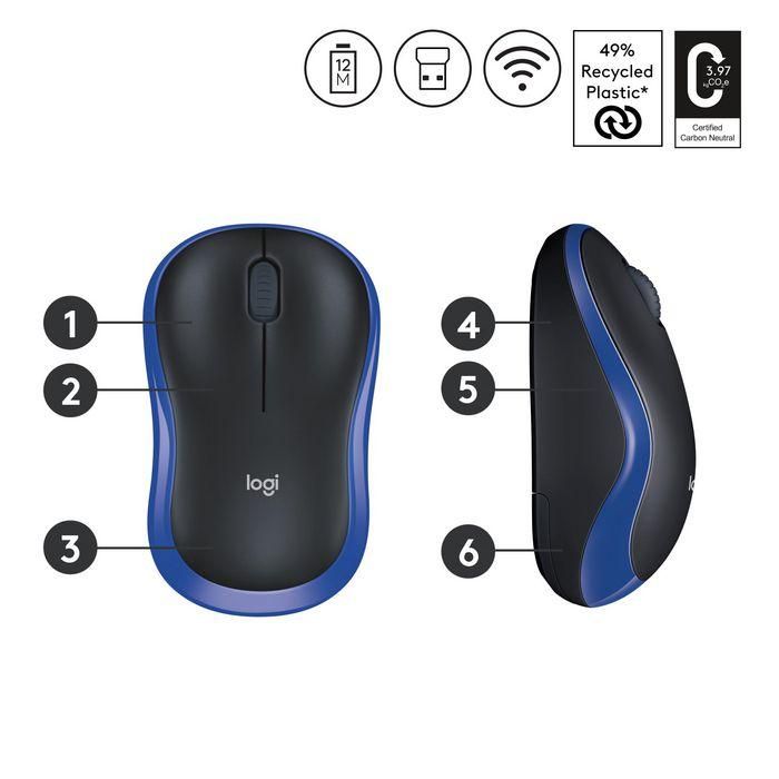 Logitech Wireless mouse M185 16 Logitech Wireless mouse M185 16