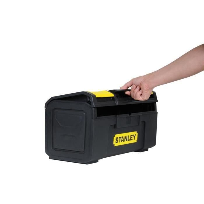 Caja de herramientas vacía de 40 cm STANLEY con apertura de 1 mano 2 Caja de herramientas vacía de 40 cm STANLEY con apertura de 1 mano 2