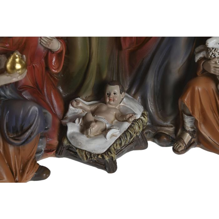 Nacimiento Navidad Tradicional DKD Home Decor Multicolor 5 x 18 x 8 cm Set de 9 (2 Unidades) 4 Nacimiento Navidad Tradicional DKD Home Decor Multicolor 5 x 18 x 8 cm Set de 9 (2 Unidades) 4