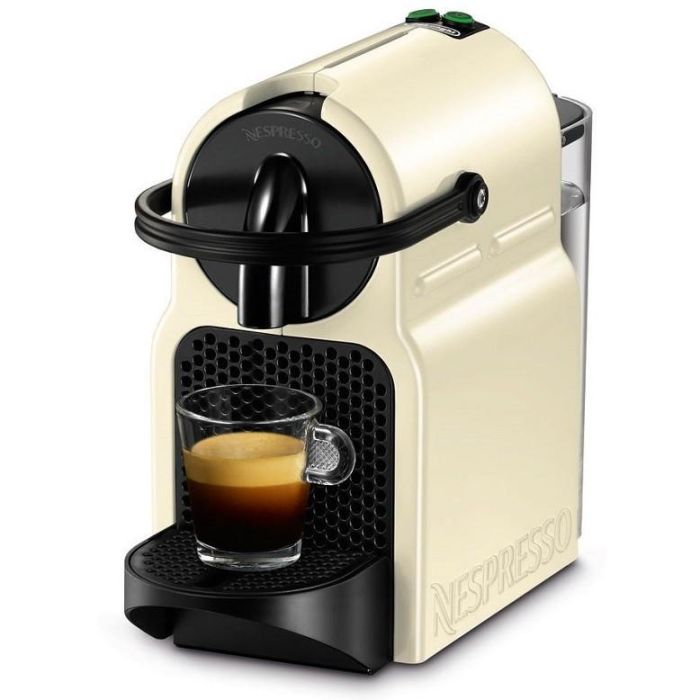DeLonghi Nespresso Inissia Máquina de Café Espresso Color Vanilla Cream