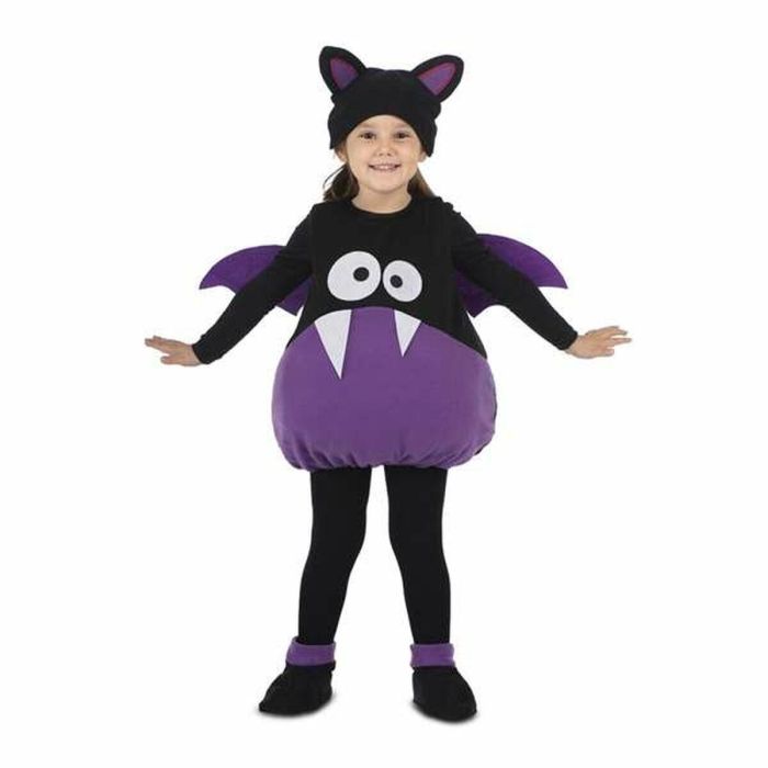 Disfraz pequeño vampiro pelele, sombrero y patucos talla 3-4 y 3 Disfraz pequeño vampiro pelele, sombrero y patucos talla 3-4 y 3