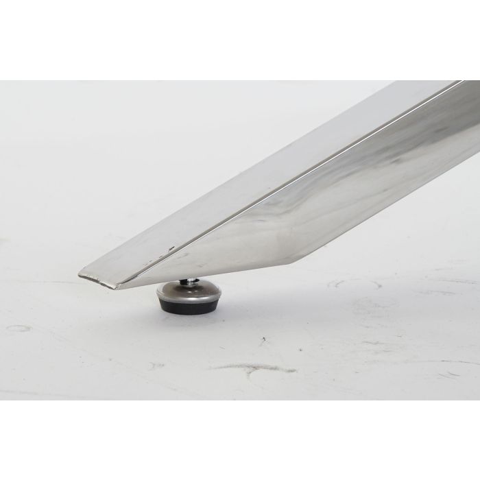 Mesa Centro Moderno DKD Home Decor Plateado 80 x 45 x 130 cm 4 Mesa Centro Moderno DKD Home Decor Plateado 80 x 45 x 130 cm 4