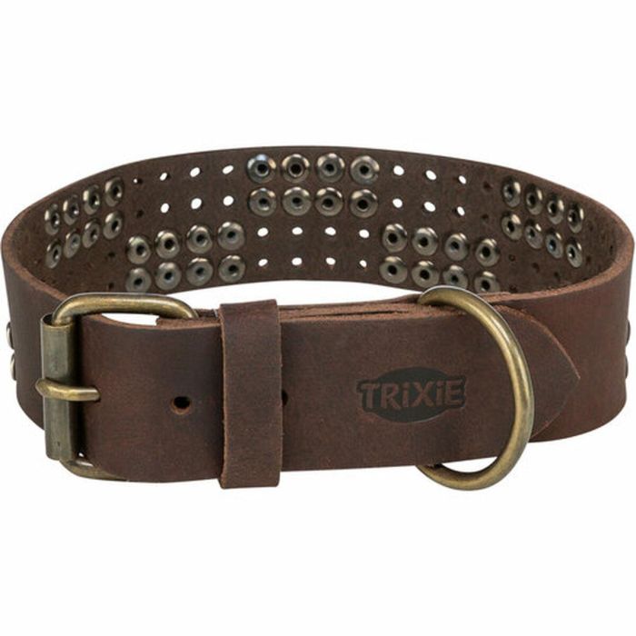 Collar para Perro Trixie Rustic Marrón oscuro L 11 Collar para Perro Trixie Rustic Marrón oscuro L 11