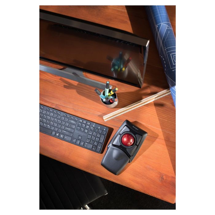 Kensington ExpertMouse Trackball Inalámbrico, Óptico, RF Wireless + Bluetooth, 400 DPI, Ambidextro, Negro 3