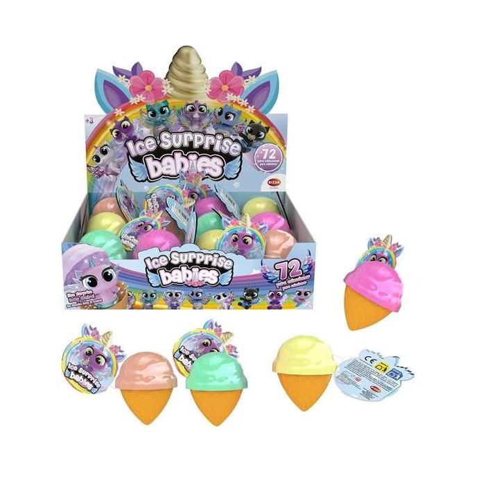 Mini unicornios ice surprise babies con mini cono. cambian de color con la temperatura, metalizado y brillantes en la osucirdad 5cm - modelos surtidos 3 Mini unicornios ice surprise babies con mini cono. cambian de color con la temperatura, metalizado y brillantes en la osucirdad 5cm - modelos surtidos 3