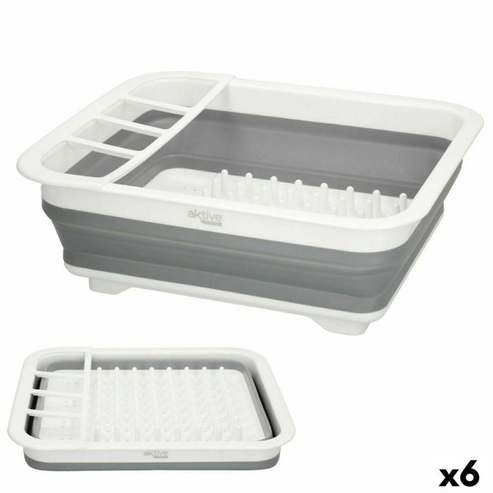 Escurridor de Cocina Plegable Aktive 6 Unidades Escurridor de Cocina Plegable Aktive 6 Unidades
