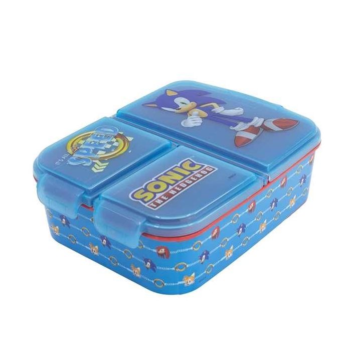 Stor Sandwichera Sonic Múltiples Compartimentos 21x14.50x7.50 cm Plástico PP 2