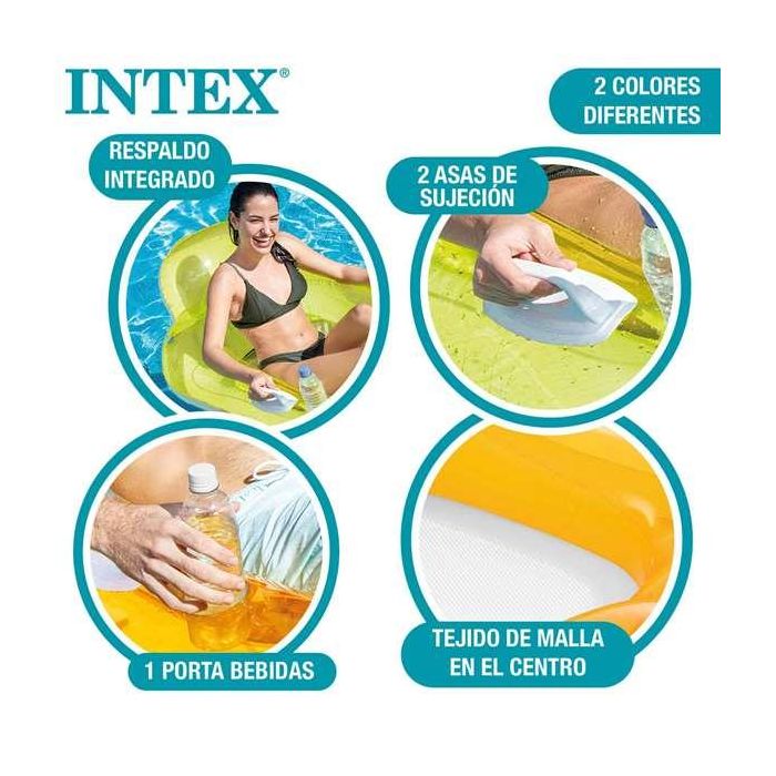 Colchoneta sillon con asas y respaldo 163x104 cm - modelos surtidos 7 Colchoneta sillon con asas y respaldo 163x104 cm - modelos surtidos 7