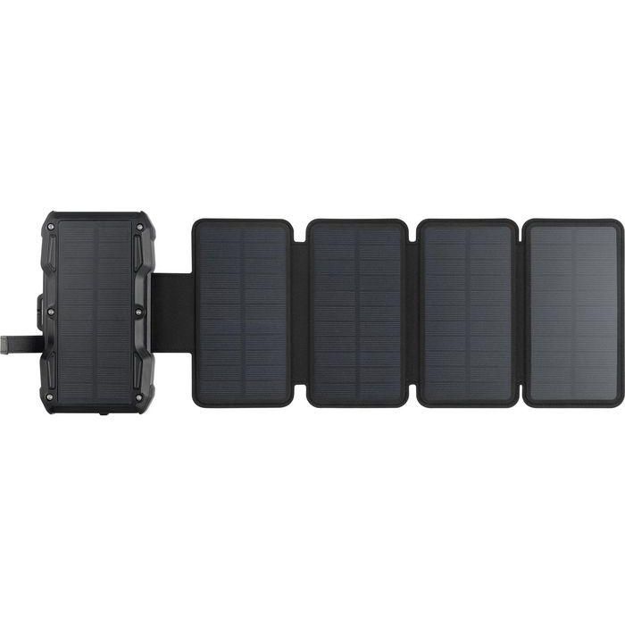 Sandberg Solar 5-Panel Powerbank 27000 mAh Plegable para Carga Rápida de Dispositivos Móviles