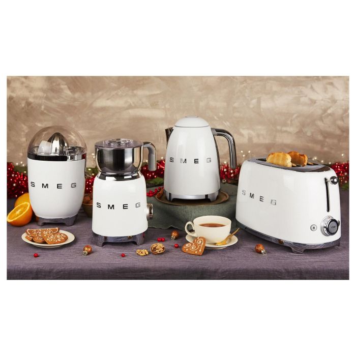 Smeg KLF03WHEU Hervidor Eléctrico 1.7L 2400W Blanco
