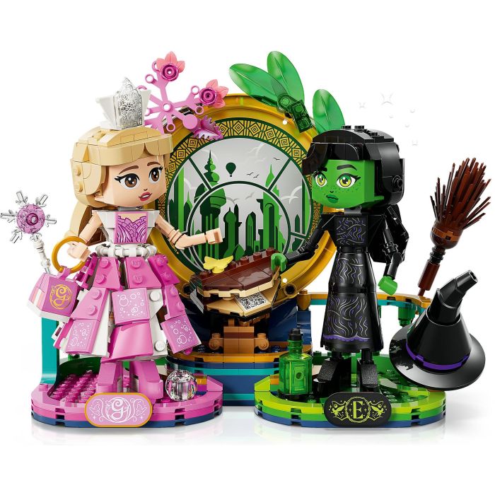 LEGO 75682 Minifiguras de Elphaba y Glinda de Wicked 3 LEGO 75682 Minifiguras de Elphaba y Glinda de Wicked 3