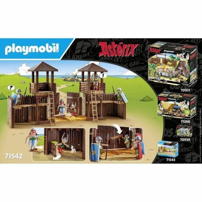 PLAYMOBIL 71542 Campamento de los Romanos, Astérix, 181 piezas, 1