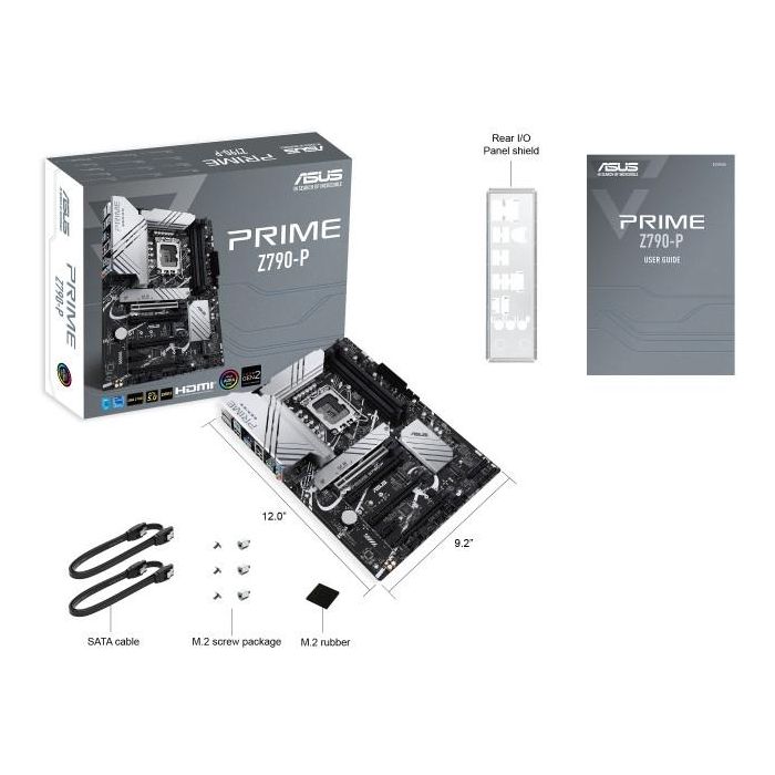 ASUS PRIME Z790-P Placa Base Intel LGA 1700 DDR5 ATX compatible con procesadores Intel Core i3/i5/i7/i9 7 ASUS PRIME Z790-P Placa Base Intel LGA 1700 DDR5 ATX compatible con procesadores Intel Core i3/i5/i7/i9 7