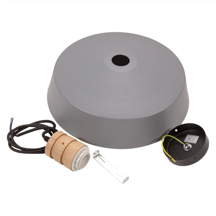 Madan Lámpara Colgante SKD-P80019 Metal Diseño Industrial Cable Regulable 5