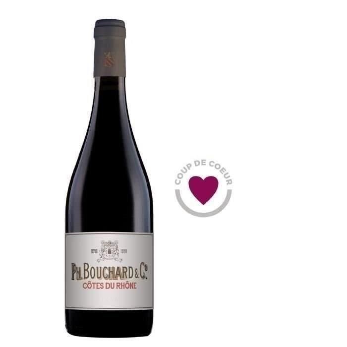 Bouchard & Cie 2018 Côtes du Rhône - Vino tinto del valle del Ródano Bouchard & Cie 2018 Côtes du Rhône - Vino tinto del valle del Ródano