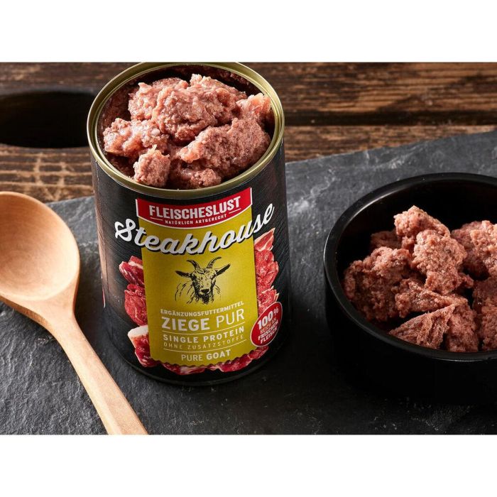 Comida húmeda Fleischeslust Pure 800 gr Cabra 1 Comida húmeda Fleischeslust Pure 800 gr Cabra 1