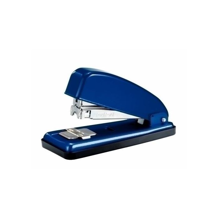 Petrus Grapadora 226 azul de sobremesa, metálica, capacidad 30 hojas, con sistema antiatascos y base antideslizante