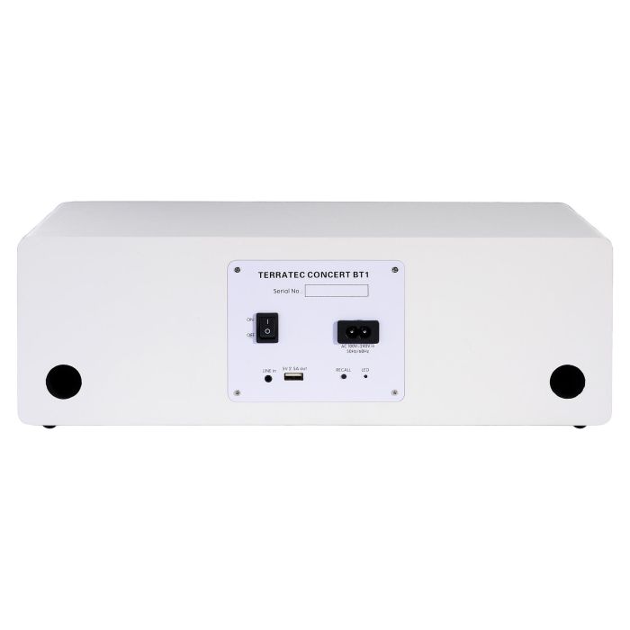 TerraTec Concert BT 1 Altavoz Estéreo Portátil Inalámbrico Bluetooth Blanco 3 TerraTec Concert BT 1 Altavoz Estéreo Portátil Inalámbrico Bluetooth Blanco 3