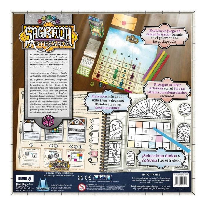 Juego Mesa Devir Sagrada Artesanos 3 Juego Mesa Devir Sagrada Artesanos 3