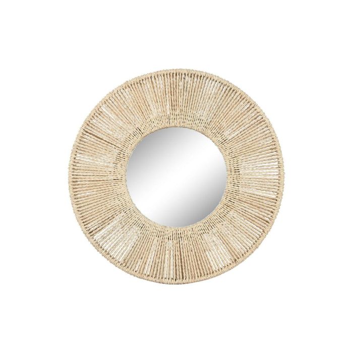 DKD Home Decor Espejo Cottage de Cuerda Natural 73x73 cm 0 DKD Home Decor Espejo Cottage de Cuerda Natural 73x73 cm 0