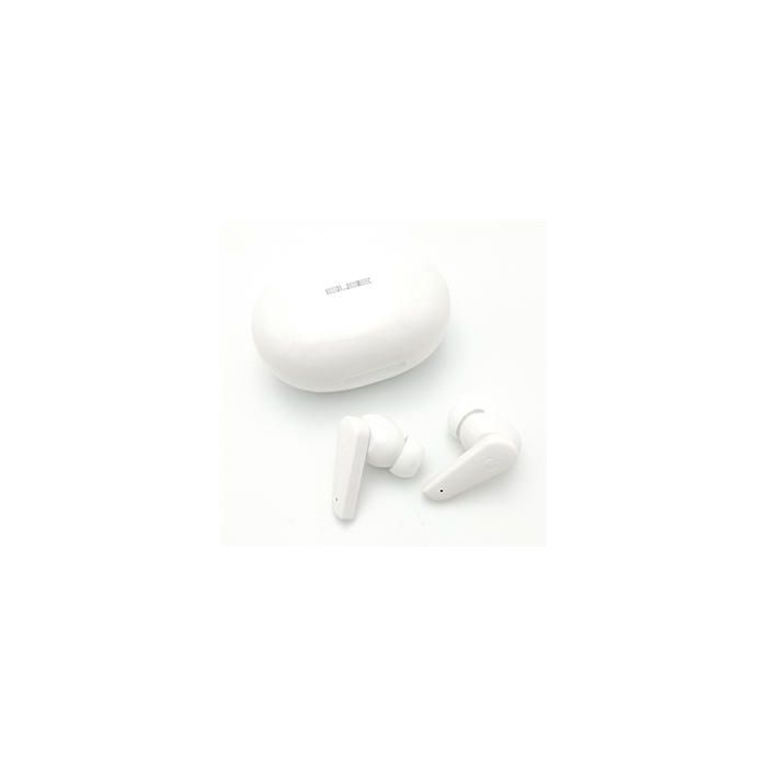 Elbe ABTWS-005-B Auriculares Bluetooth True Wireless con ANC Blancos - Cancelación Activa de Ruido, Bluetooth 5.0