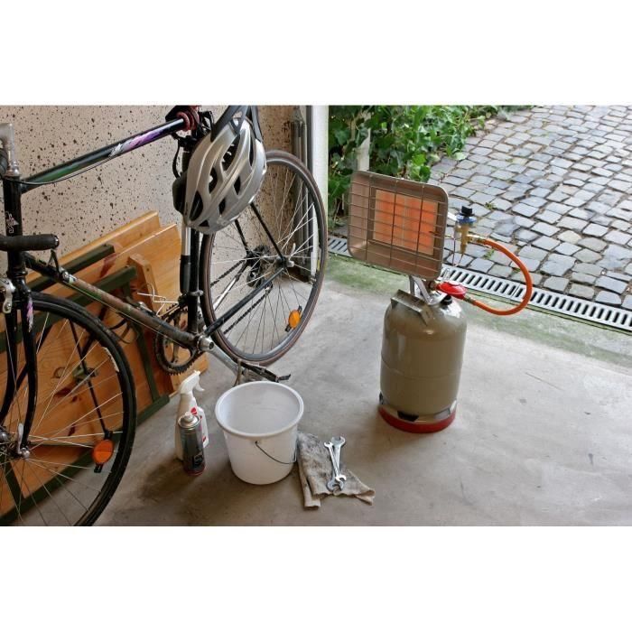 Rothenberger Calentador Móvil a Gas Infrarrojos con Brasero Piezo, incluye Propano y Regulador, hasta 20m², Exterior/Interior, Gris 1 Rothenberger Calentador Móvil a Gas Infrarrojos con Brasero Piezo, incluye Propano y Regulador, hasta 20m², Exterior/Interior, Gris 1