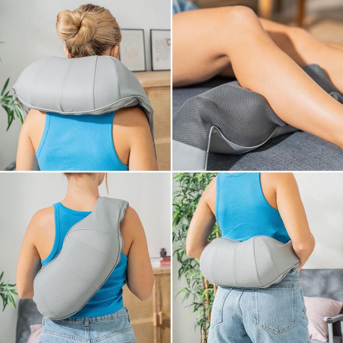 Masajeador Shiatsu Recargable Pro Massatsu InnovaGoods 1 Masajeador Shiatsu Recargable Pro Massatsu InnovaGoods 1