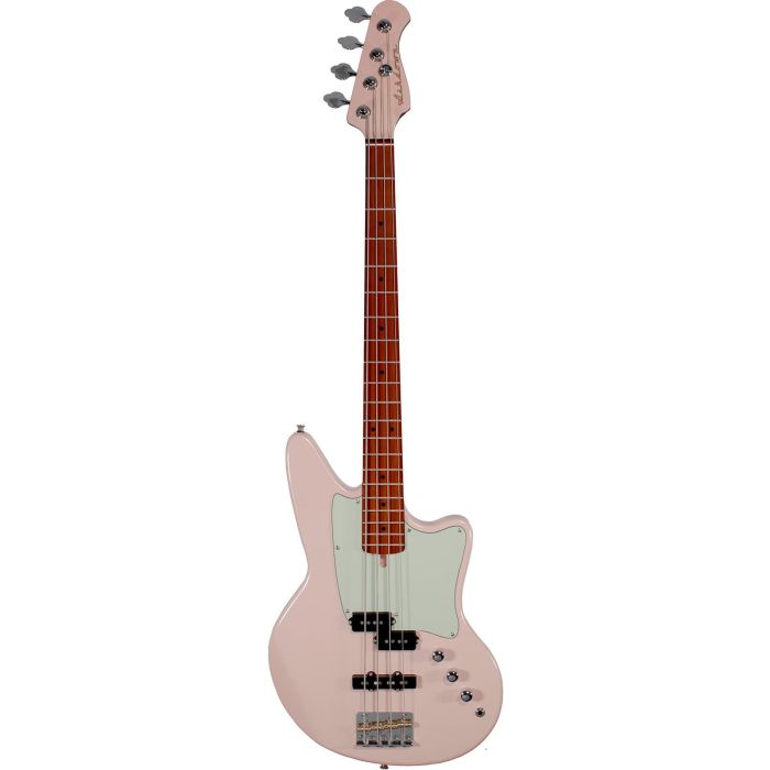 Ashdown Bajo Eléctrico Roasted Saint Soap Pj - Shell Pink, Mástil Arce Tostado, 34" Escala, Pastillas Pasivas Bobinadas a Mano