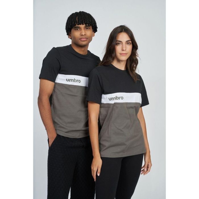 Camiseta Deportiva de Manga Corta Umbro SPORTWEAR 66211U LT8 Negro 3