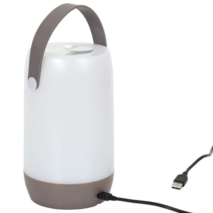 Home Deco Factory Lámpara Led Táctil Gris Interior/Exterior Asa USB Pilas 10.5x19 cm 4 Home Deco Factory Lámpara Led Táctil Gris Interior/Exterior Asa USB Pilas 10.5x19 cm 4