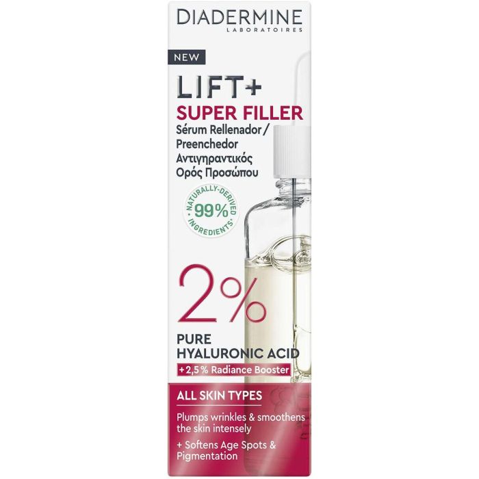 Diadermine LIFT + SUPER FILLER Serum Rellenador Antiarrugas & Antiedad Efecto Lifting Hidratante Antioxidante para Todo Tipo de Pieles 30 ml 3 Diadermine LIFT + SUPER FILLER Serum Rellenador Antiarrugas & Antiedad Efecto Lifting Hidratante Antioxidante para Todo Tipo de Pieles 30 ml 3