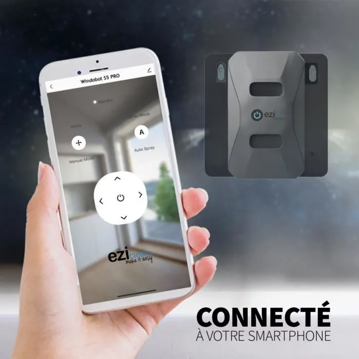 Eziclean Robot Lavacristales Windobot S6 ULTRA - Todas las Superficies - Cable 5m 4