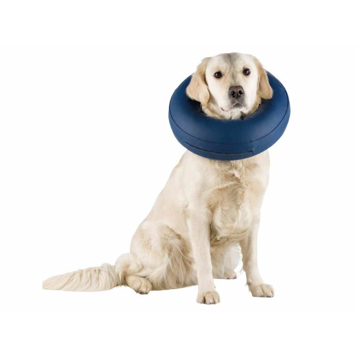 Collar protector para perro Trixie Azul Inflable (40-45 cm) 2