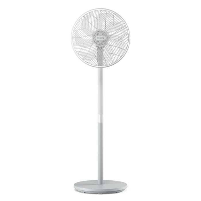 Philips Ventilador de Pedestal CX2550/00 - Altura regulable 82-125 cm - Ultra Silencioso - Blanco 1 Philips Ventilador de Pedestal CX2550/00 - Altura regulable 82-125 cm - Ultra Silencioso - Blanco 1