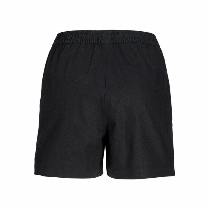 Pantalones Cortos Deportivos para Mujer Jack & Jones Negro Lino 4