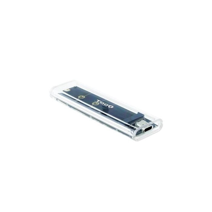 TooQ TQE-2200 Caja Externa SSD M.2 NVMe NGFF PCIe USB 3.2 Gen 2 10Gbps Sin Tornillos RGB Hasta 2TB TooQ TQE-2200 Caja Externa SSD M.2 NVMe NGFF PCIe USB 3.2 Gen 2 10Gbps Sin Tornillos RGB Hasta 2TB