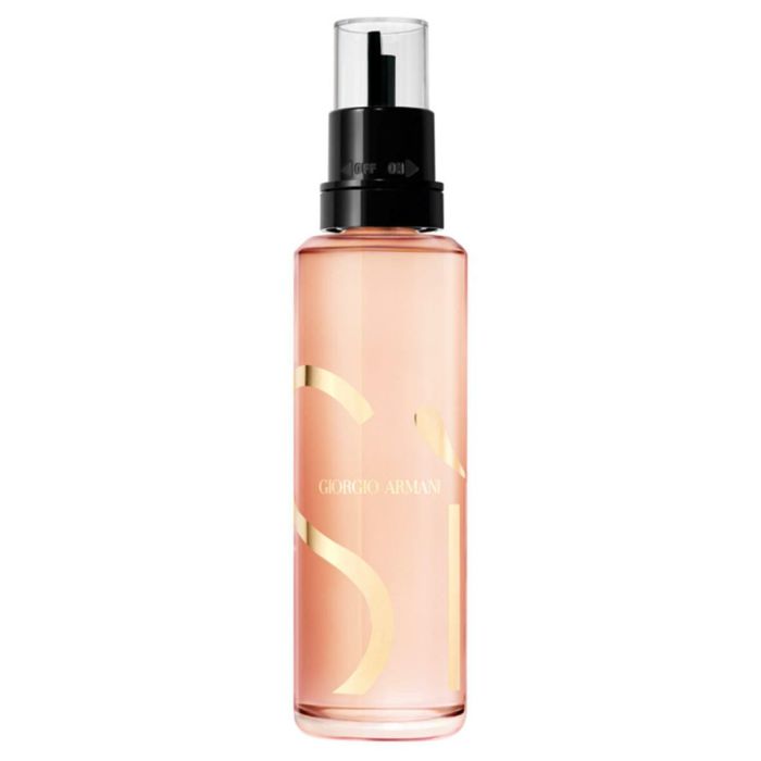 Giorgio Armani Sì Intense Eau de Parfum Recargable para Mujer 100 ml - Notas de Grosella Negra, Rosa, Vainilla. Fragancia Chipre Ambarado. 1