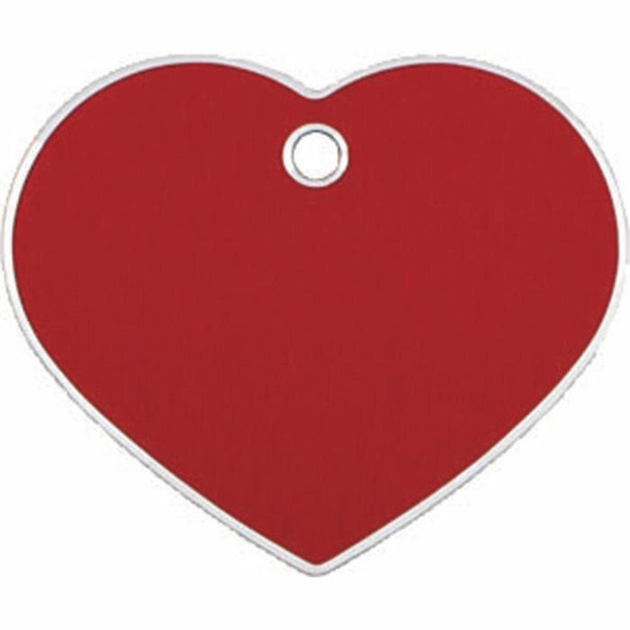 Placa identificativa Imarc Heart Rojo 1