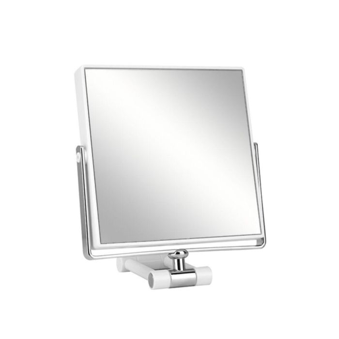 Beter Espejo x7 Aumentos, Giratorio 360º y Plegable con Pie, Doble Cara Normal y Macro para Maquillaje y Cuidado Facial