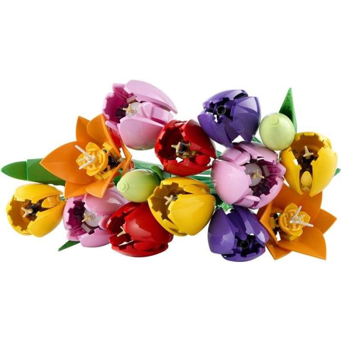 Juego de construccion ramo de tulipanes lego botanicals 5