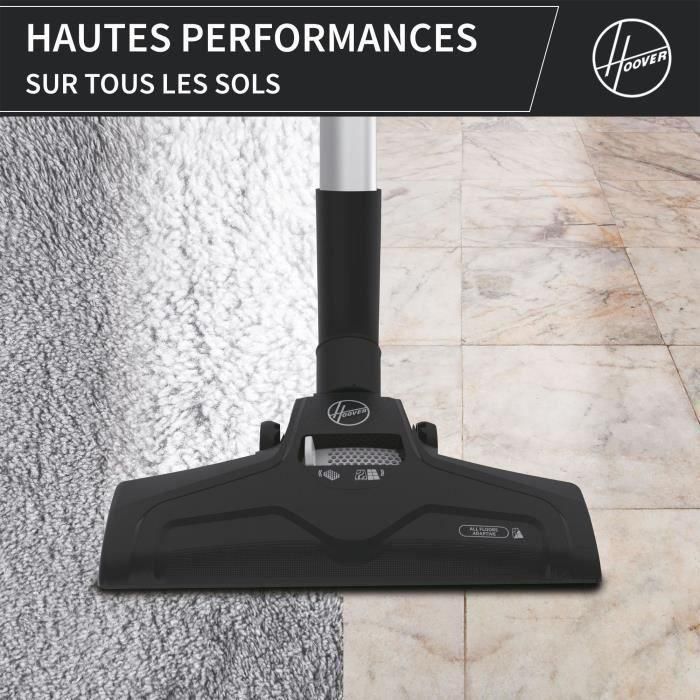 Aspirador de Bidón Sin Bolsa - HOOVER - HP320PET - 850 W - 2 L - 75 dBA - Especial para animales 5 Aspirador de Bidón Sin Bolsa - HOOVER - HP320PET - 850 W - 2 L - 75 dBA - Especial para animales 5