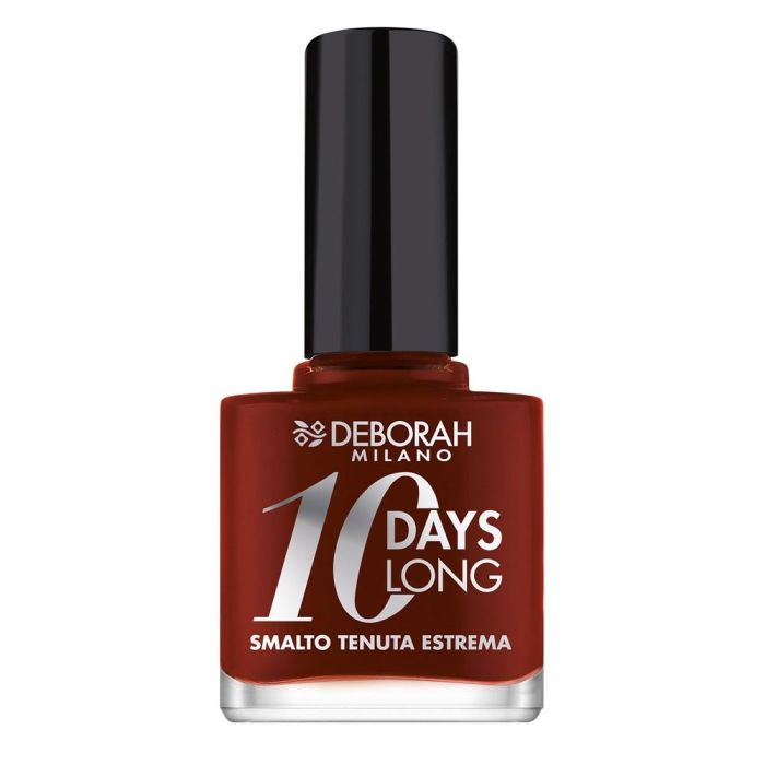 Deborah Milano Laca de Uñas 10 Days Long Nº 905 - Esmalte de Larga Duración hasta 10 Días, Acabado Cubriente, sin Lámpara UV