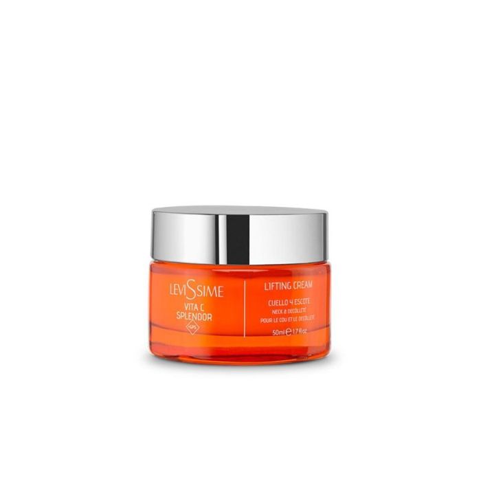 Levissime Vita C Splendor Lifting Cream Cuello y Escote 50 ml – Reafirmante Antiarrugas y Antioxidante