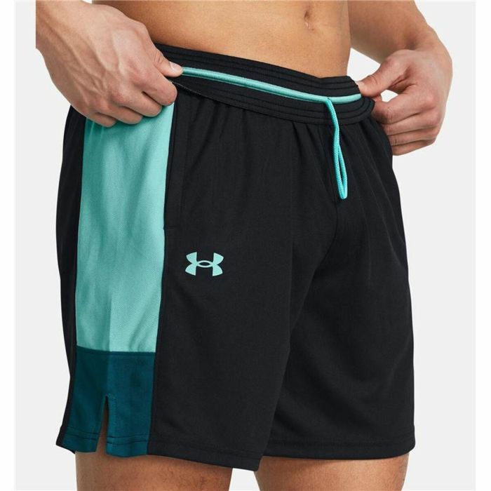 Pantalones Cortos de Baloncesto para Hombre Under Armour Baseline Negro 1 Pantalones Cortos de Baloncesto para Hombre Under Armour Baseline Negro 1
