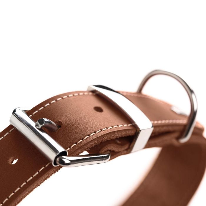 Hunter Collar Aalborg Special para Perro de Piel Coñac, Ajustable 40-48 cm, Ancho 3.5 cm, Alta Calidad y Presión Óptima 3 Hunter Collar Aalborg Special para Perro de Piel Coñac, Ajustable 40-48 cm, Ancho 3.5 cm, Alta Calidad y Presión Óptima 3