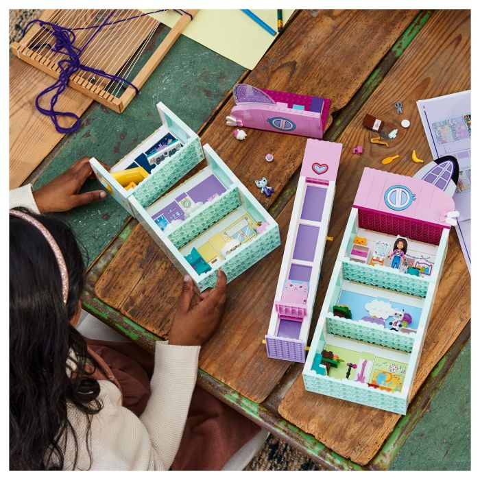 Lego 10788 La Casa Mágica de Gabby, Casa de Muñecas de Juguete con Minifiguras